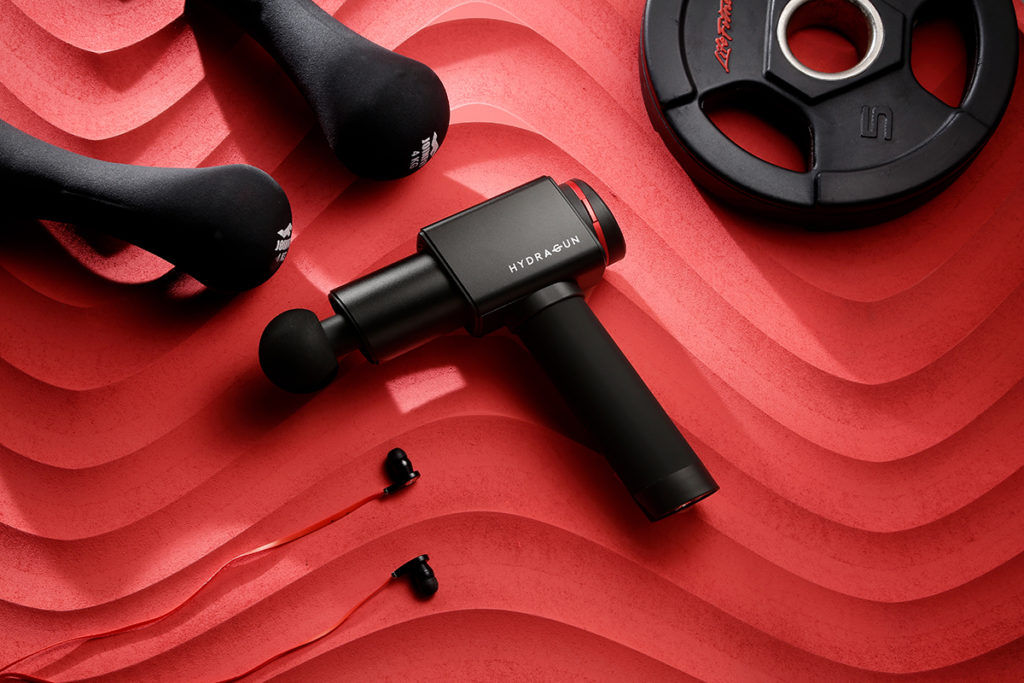 Quiet And Easy To Use, The Hydragun Relieves Muscle Soreness At A Push Of A Button