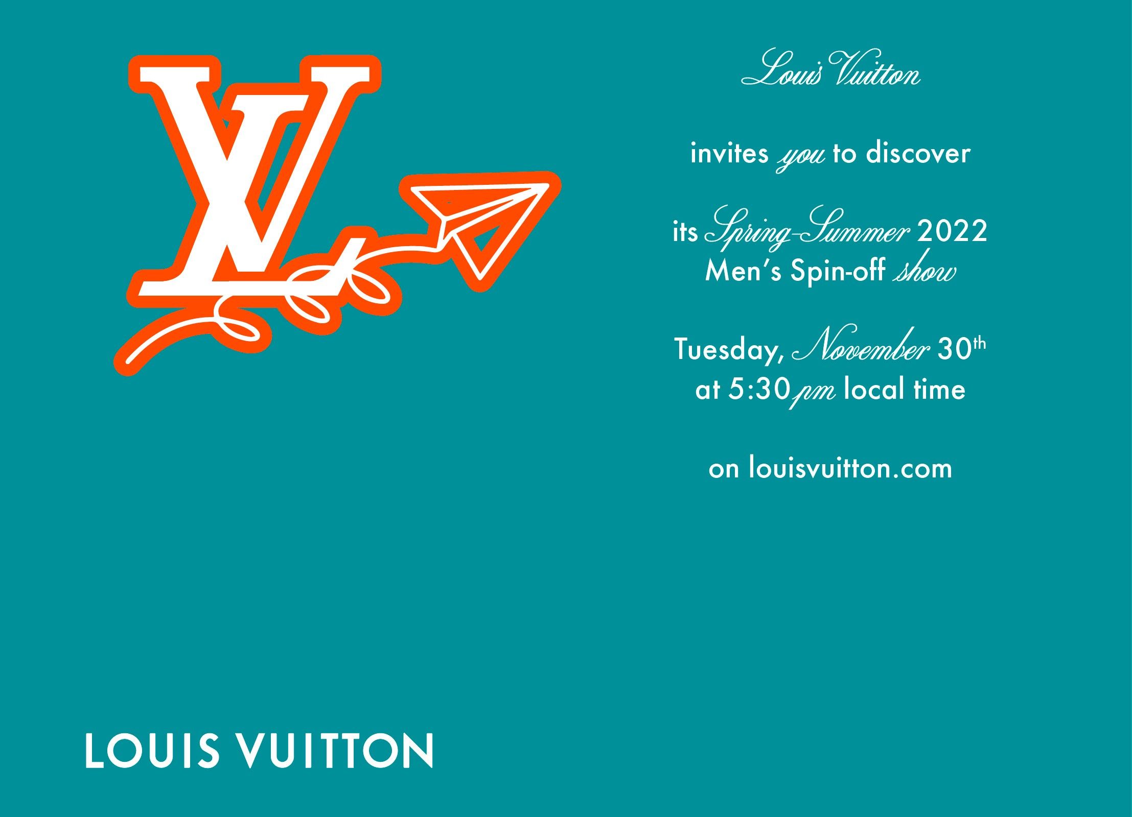 Virgil Was Here  In Honour of Virgil Abloh - Louis Vuitton Men's  Spring/Summer 2022 Show 