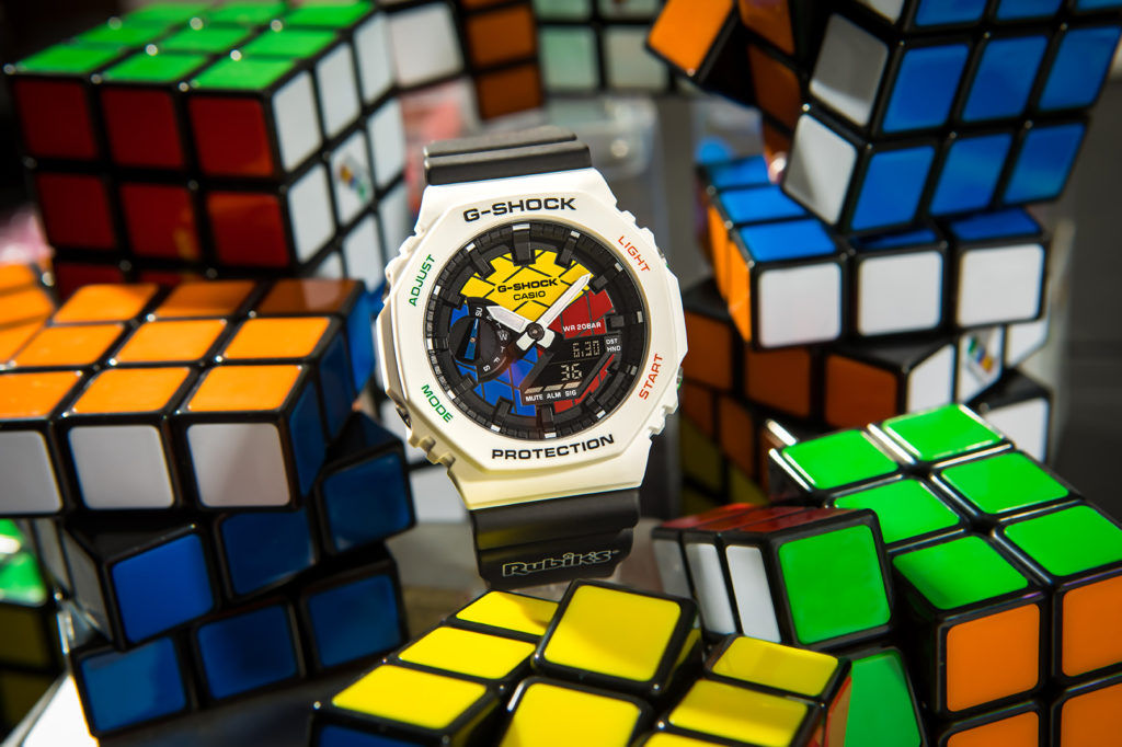 G-Shock Reveals Rubik’s Cube Themed Limited Edition Model