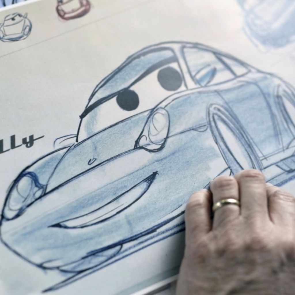 Porsche new car is based on 'Cars' character