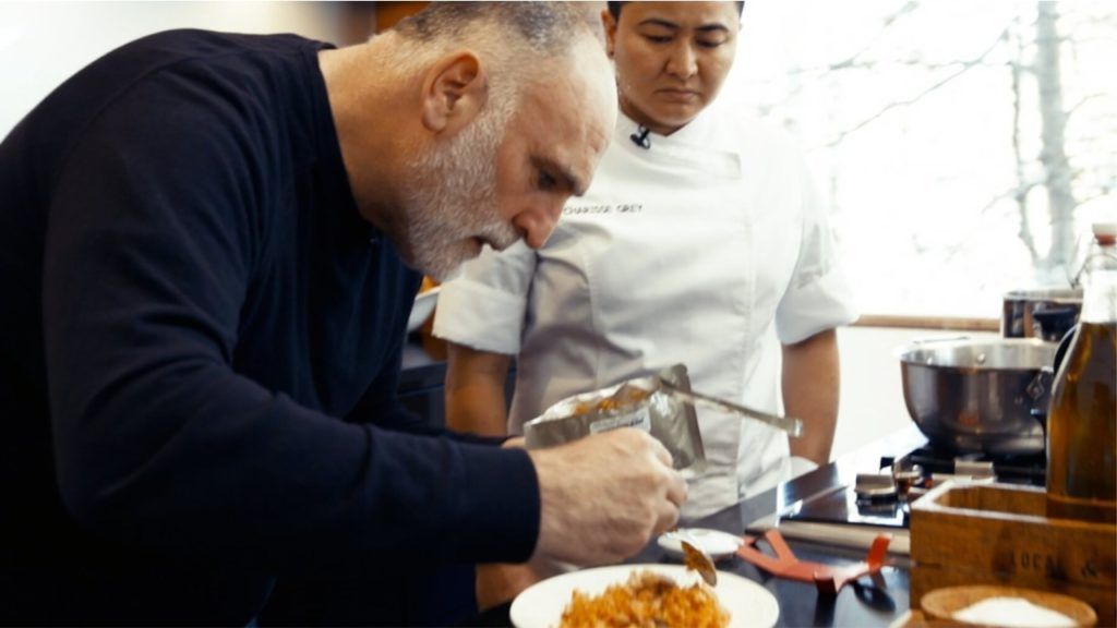 Chef José Andrés Is Sending Paella To Astronauts On The International Space Station
