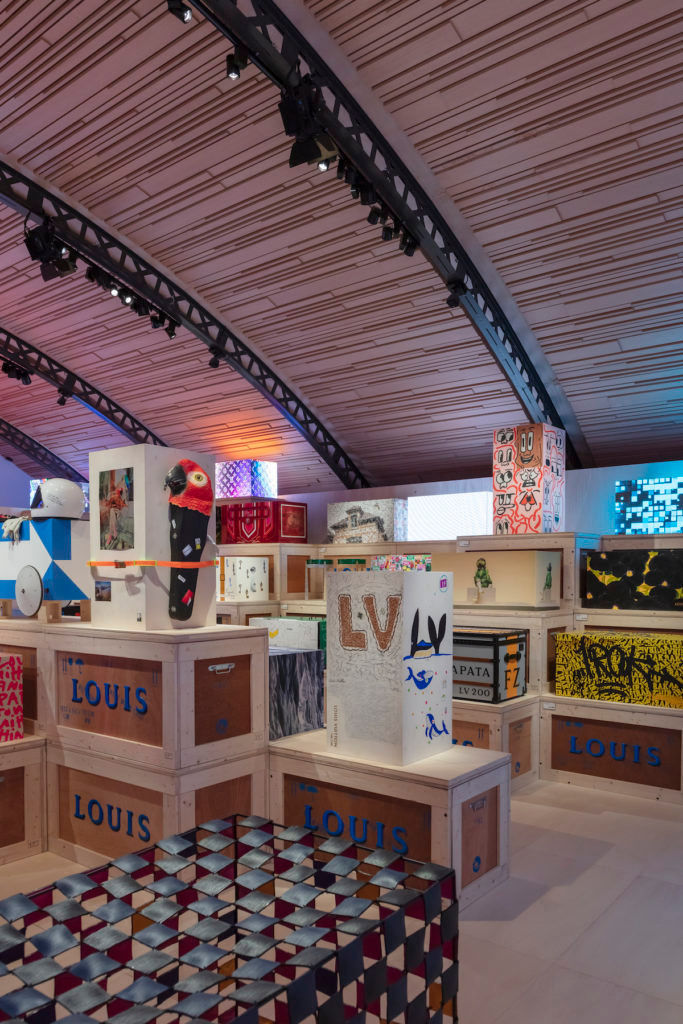 Louis Vuitton Has A Free Exhibition Featuring A Trunk Designed By BTS