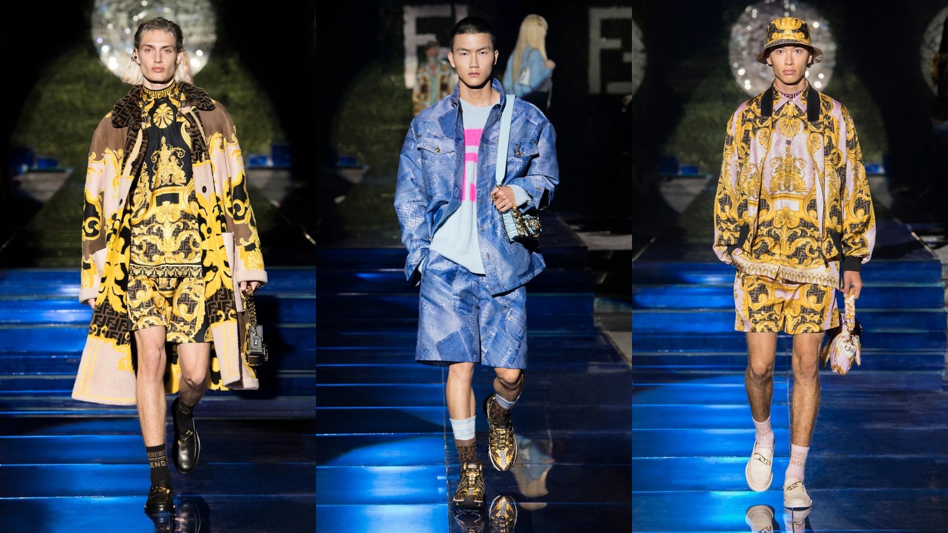 Fendi Versace 2021 - The Swap - Fendace - RUNWAY MAGAZINE ® Collections