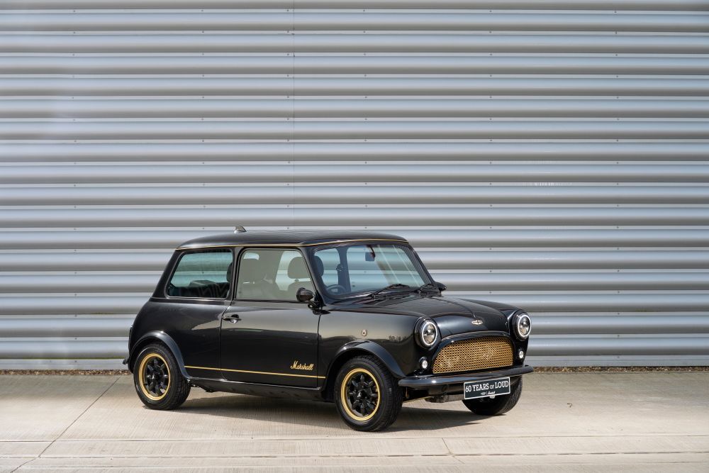 Famed For Its Speakers, Marshall Takes To The Road With A Limited-Edition Mini