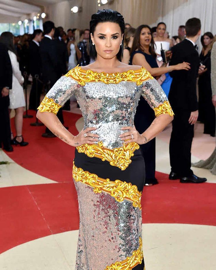Demi Lovato at the 2016 Met Gala