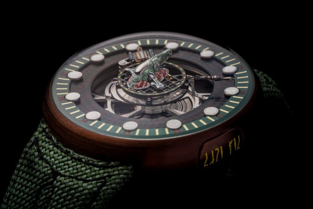This Boba Fett Inspired Tourbillon Is What Every Hardcore Star Wars Fan Needs