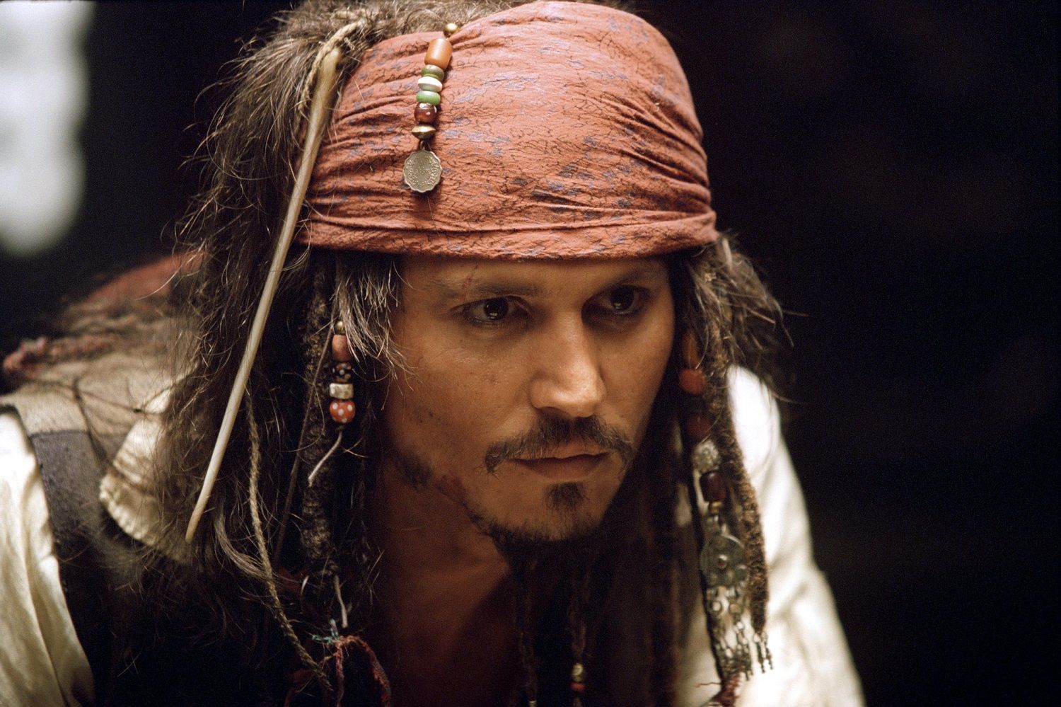 Johnny Depp's Jack Sparrow Look Was Devised Purely By Accident While  Filming the First 'Pirates' Movie