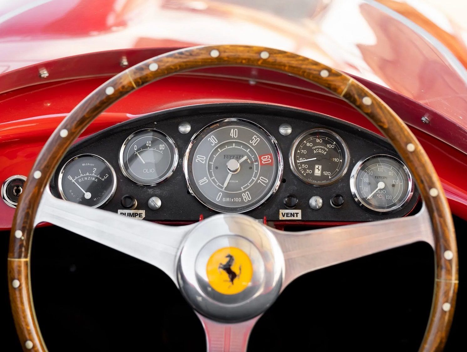 1955 Ferrari 410 Sport Spider auction