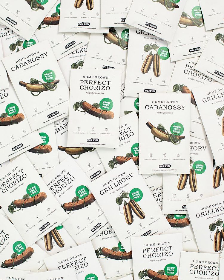 This Home Gardening Kit Lets You Grow Peas And Turn Them Into Sausages