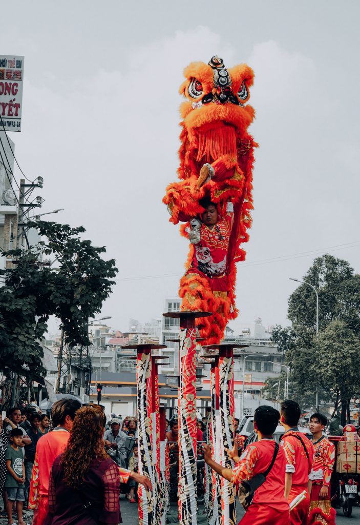 Mid-Autumn Festival significance lion dance
