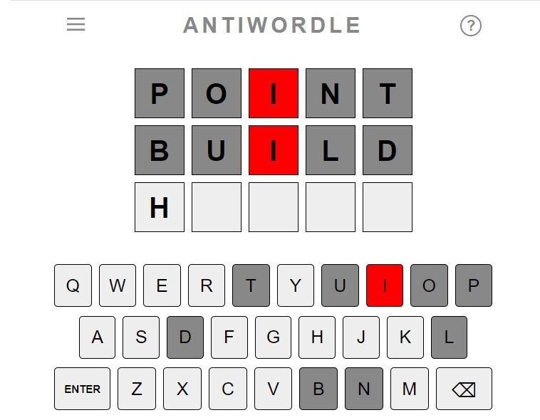 Antiwordle