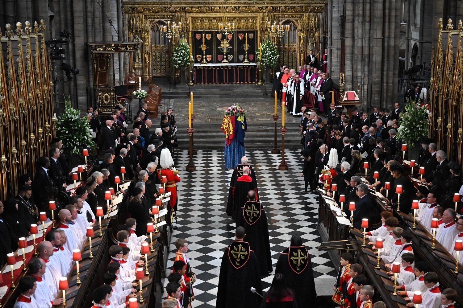 In Pictures: Queen Elizabeth II's State Funeral At Westminster Abbey