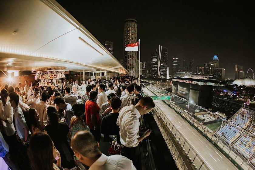 2 Oct: Luxury F1 experience @ Smoke & Mirrors