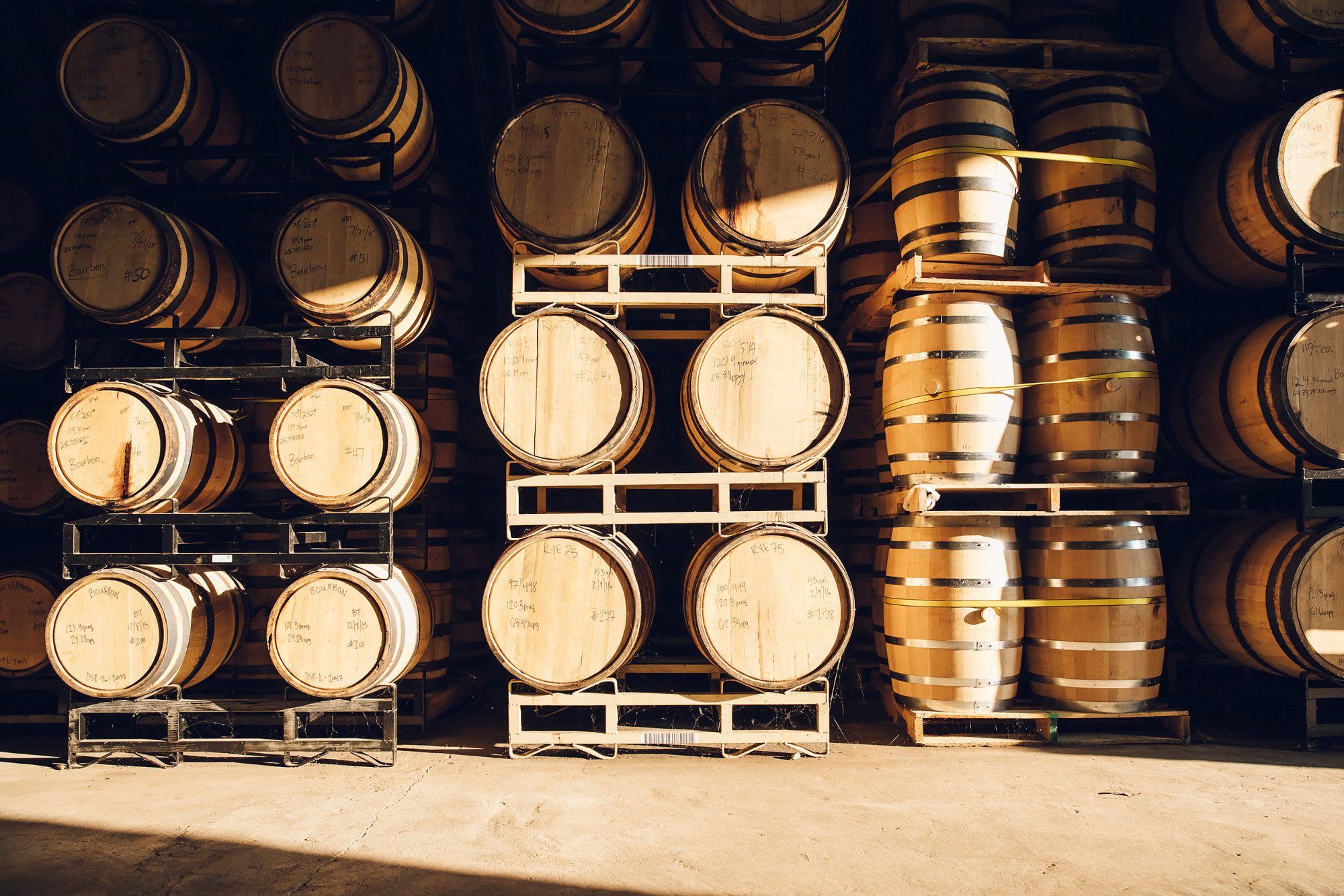 whiskey making