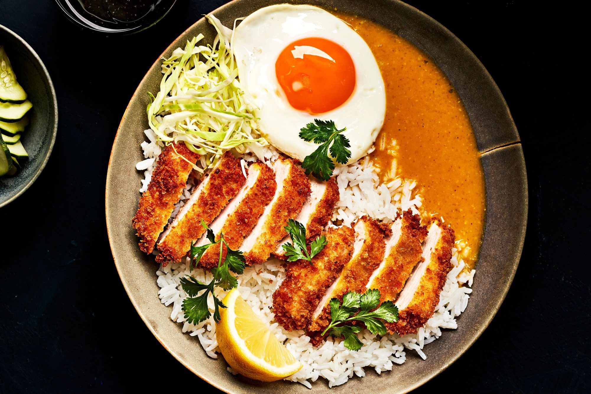 Katsu-Curry-Japanese-Curry-with-Tonkatsu-Nuggets-and-Fried-Egg-FT-RECIPE0922 Katsu Curry (Japanese Curry with Tonkatsu Nuggets and Fried Egg)