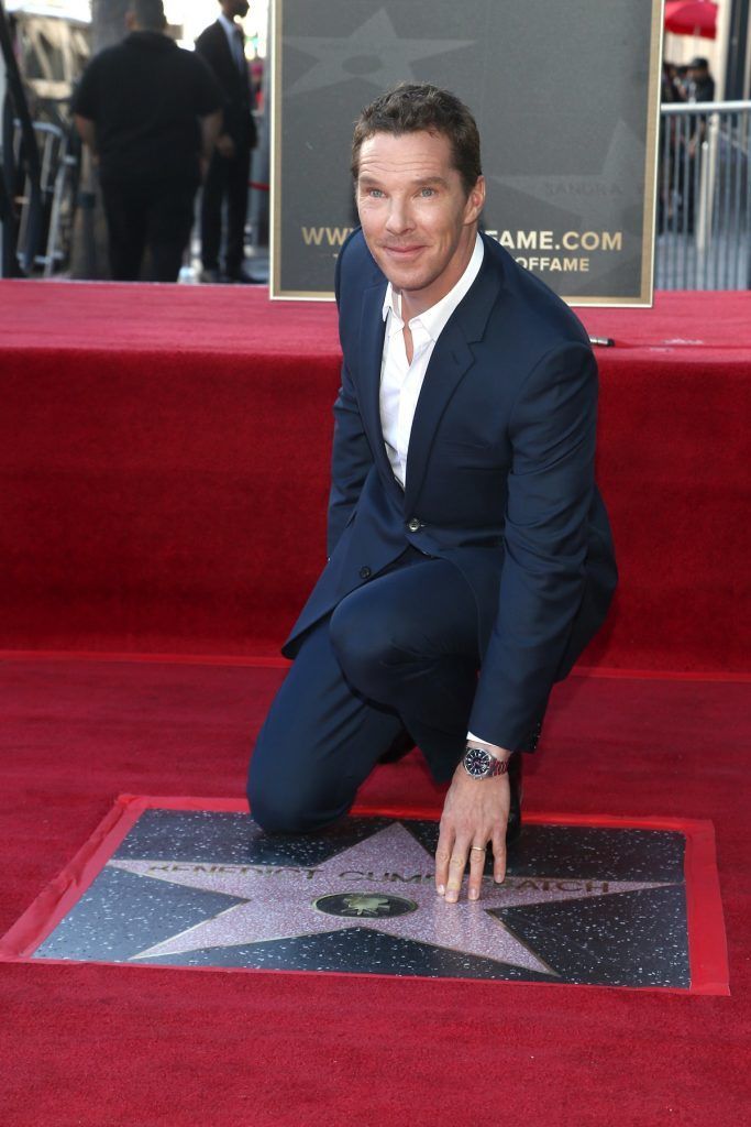Benedict Cumberbatch receives his Hollywood Star of Fame