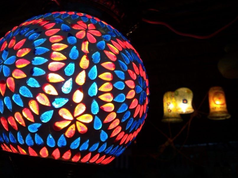 Handmade lampshades