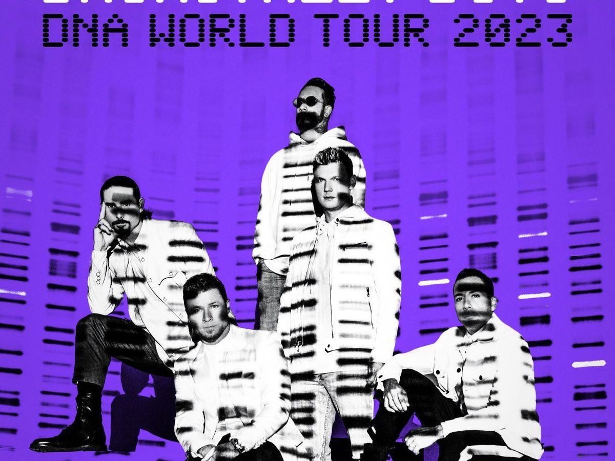 ★非売品★Backstreet Boys Poster Japan Backstreet Boys Are Bringing Their DNA World Tour 2023 To Singapore