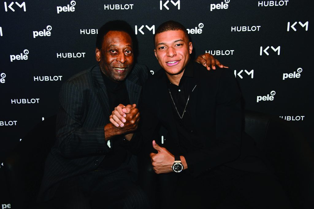 Kylian Mbappé hublot