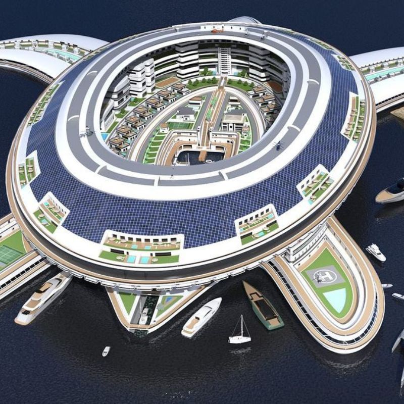 This Turtle-Shaped Yacht Could Become The World’s Largest Boat