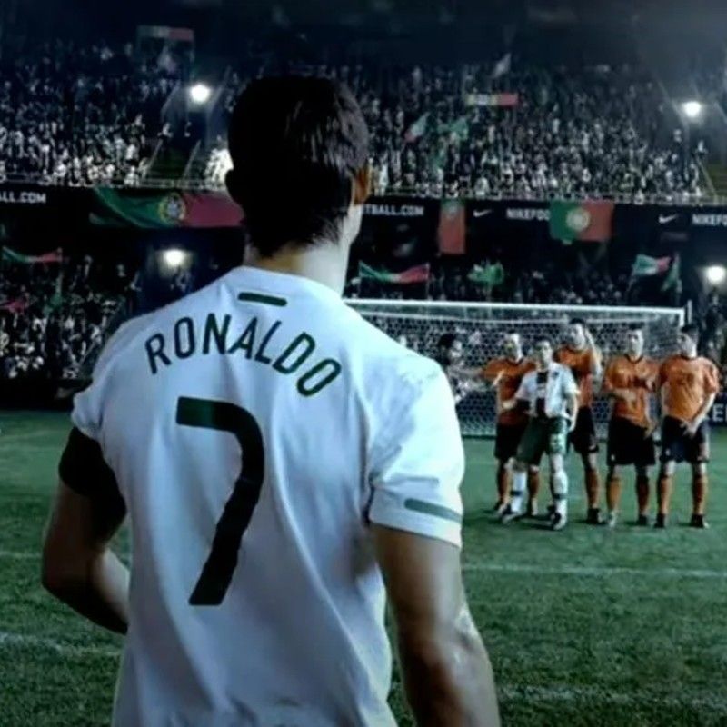 Cristiano Ronaldo bears it all as he encourages men to wear his