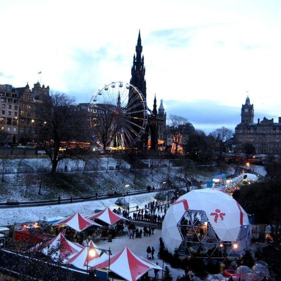Edinburgh Christmas Market, Scotland