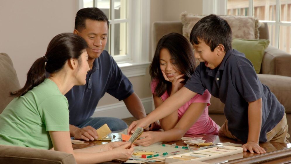 Spend family time and check on your friends