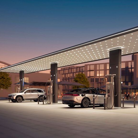 Mercedes Is Launching Its Own Network Of High-Power EV Charging Stations