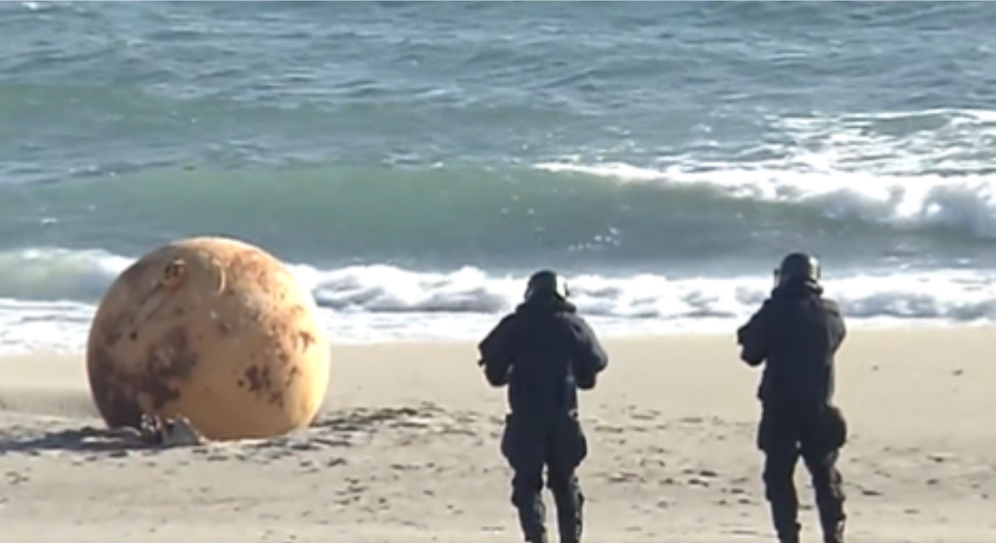 What Is The Large Mysterious Metal Ball Found On A Japanese Beach?