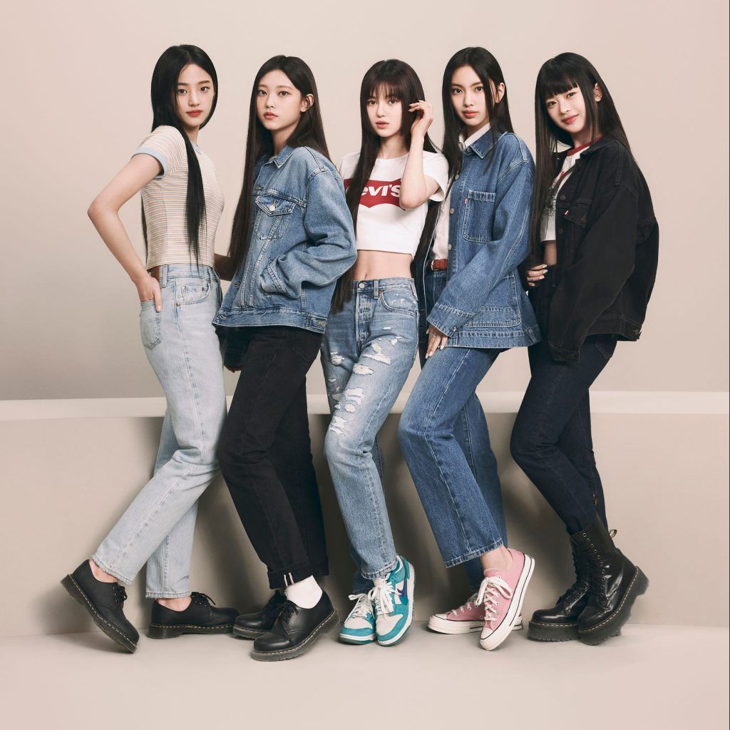 K-Pop Sensation NewJeans Is Levi’s Newest Global Brand Ambassador