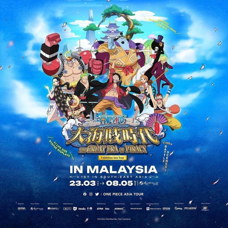 ‘One Piece’ Fans Rejoice! ‘The Great Era Of Piracy’ Exhibition Asia Tour Is Coming To Malaysia