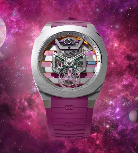 Gucci’s Fine Watchmaking Expresses Italian Swagger For Its G-Timeless And 25H Collections
