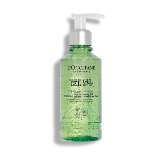 L'Occitane Gel-To-Foam Face Cleanser