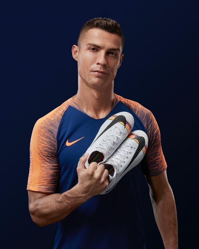 Football player Cristiano Ronaldo's collaboration with fashion