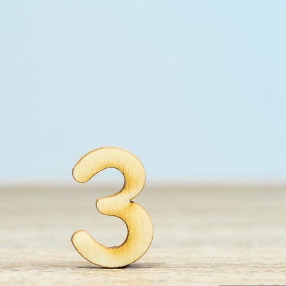 Number 3