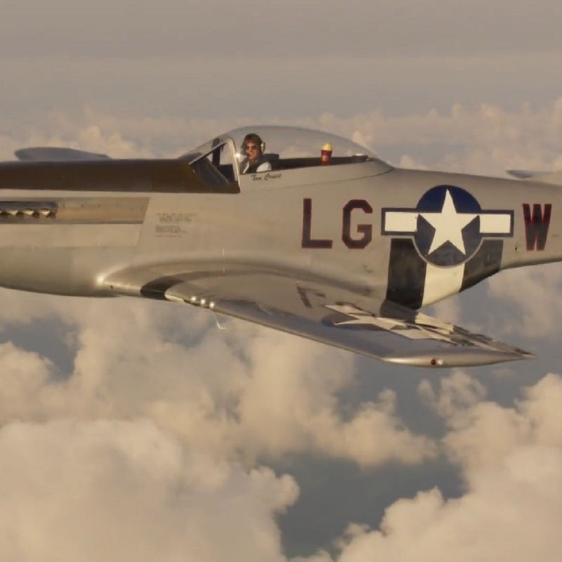 In True ‘Top Gun’ Fashion, Tom Cruise Accepts 2023 MTV Movie Award While Flying A Fighter Plane