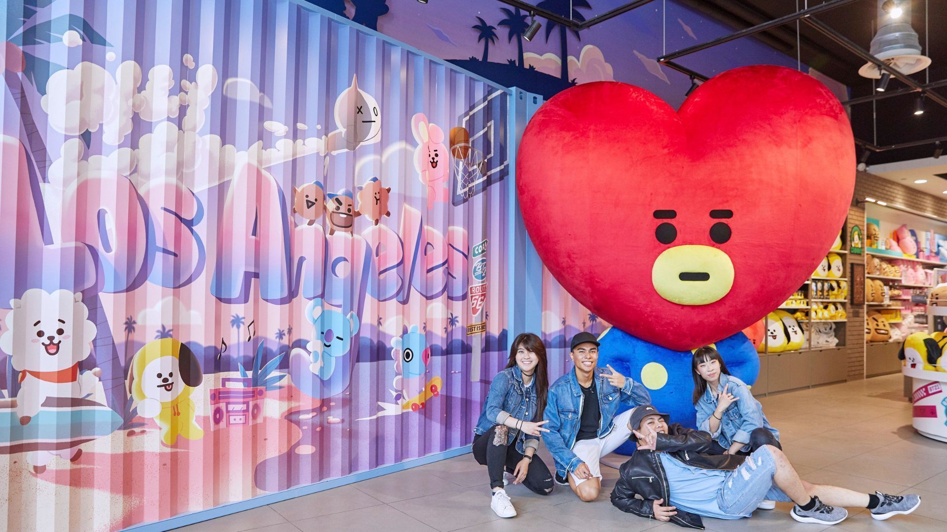 BT21 store in LA