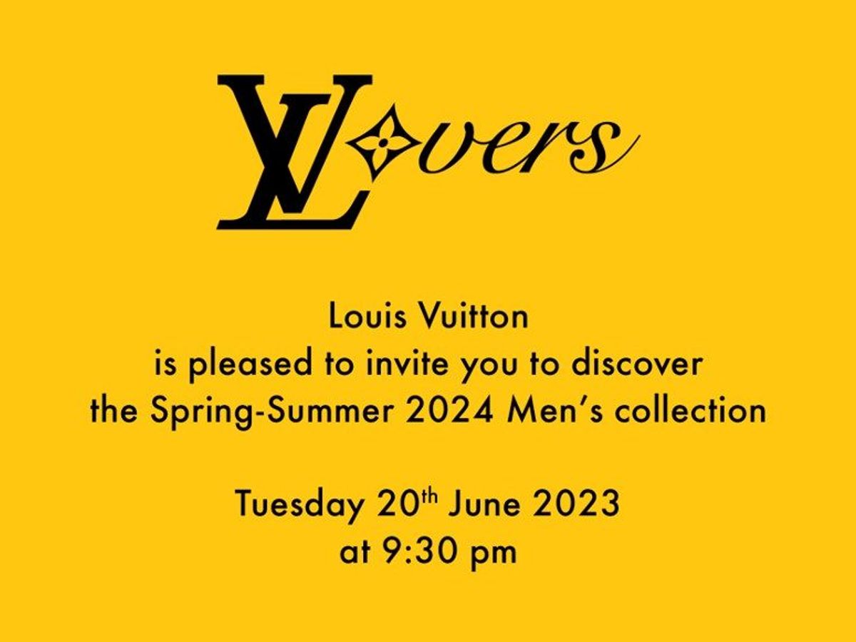 Louis Vuitton Formal Spring/Summer 2024 Collection