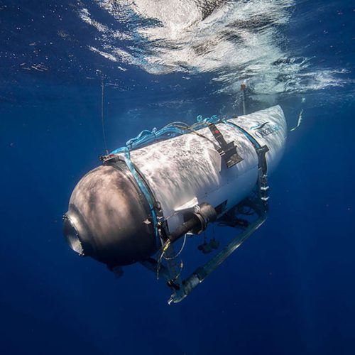 一艘正在寻找泰坦尼克号残骸的潜水器失踪了