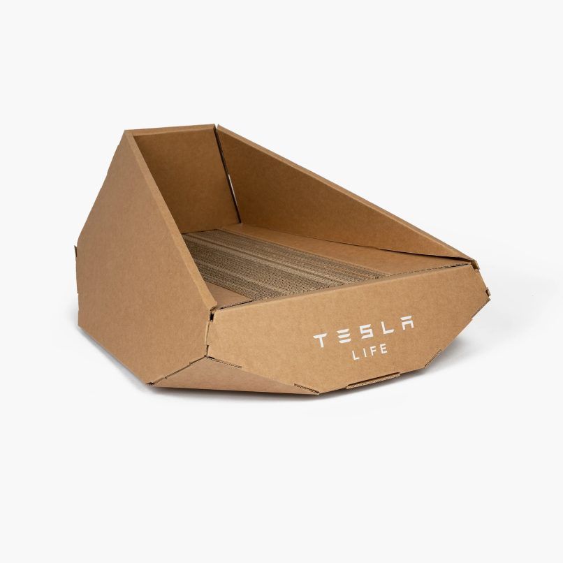 tesla litter box