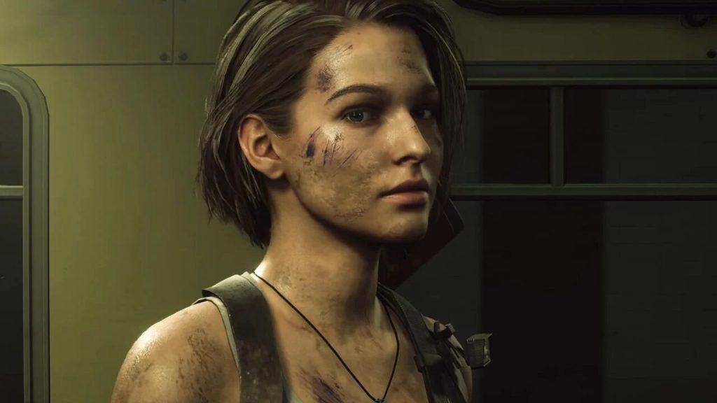 Jill Valentine, Resident Evil, video game girls, video games, necklace,  Capcom, Resident evil 3