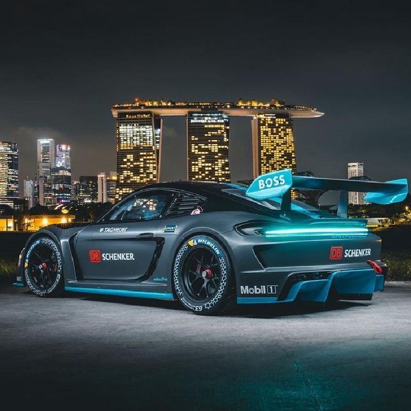 Porsche 718 Cayman GT4 E Performance Teases An Electrifying New Race Car Porsche 718 Cayman GT4 E Performance Teases An Electrifying New Race Car