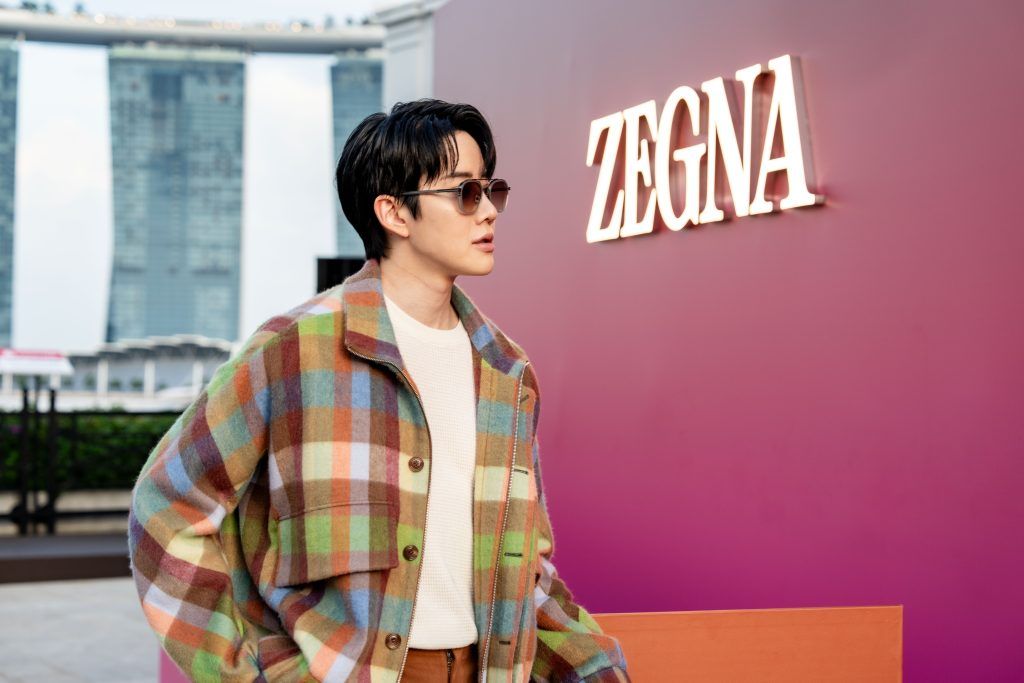 Zegna Celebrates the World of Cashmere at 2023 Singapore Grand Prix