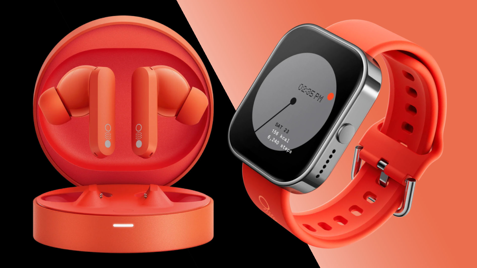 CMF by Nothing Buds Pro Orange with 45 dB ANC, Ultra Bass Technology  Bluetooth .