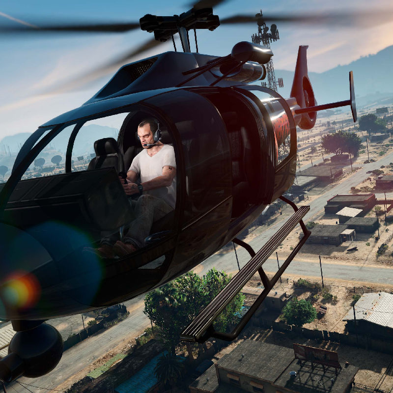 GTA San Andreas GTA V Helicopter Pack Mod 