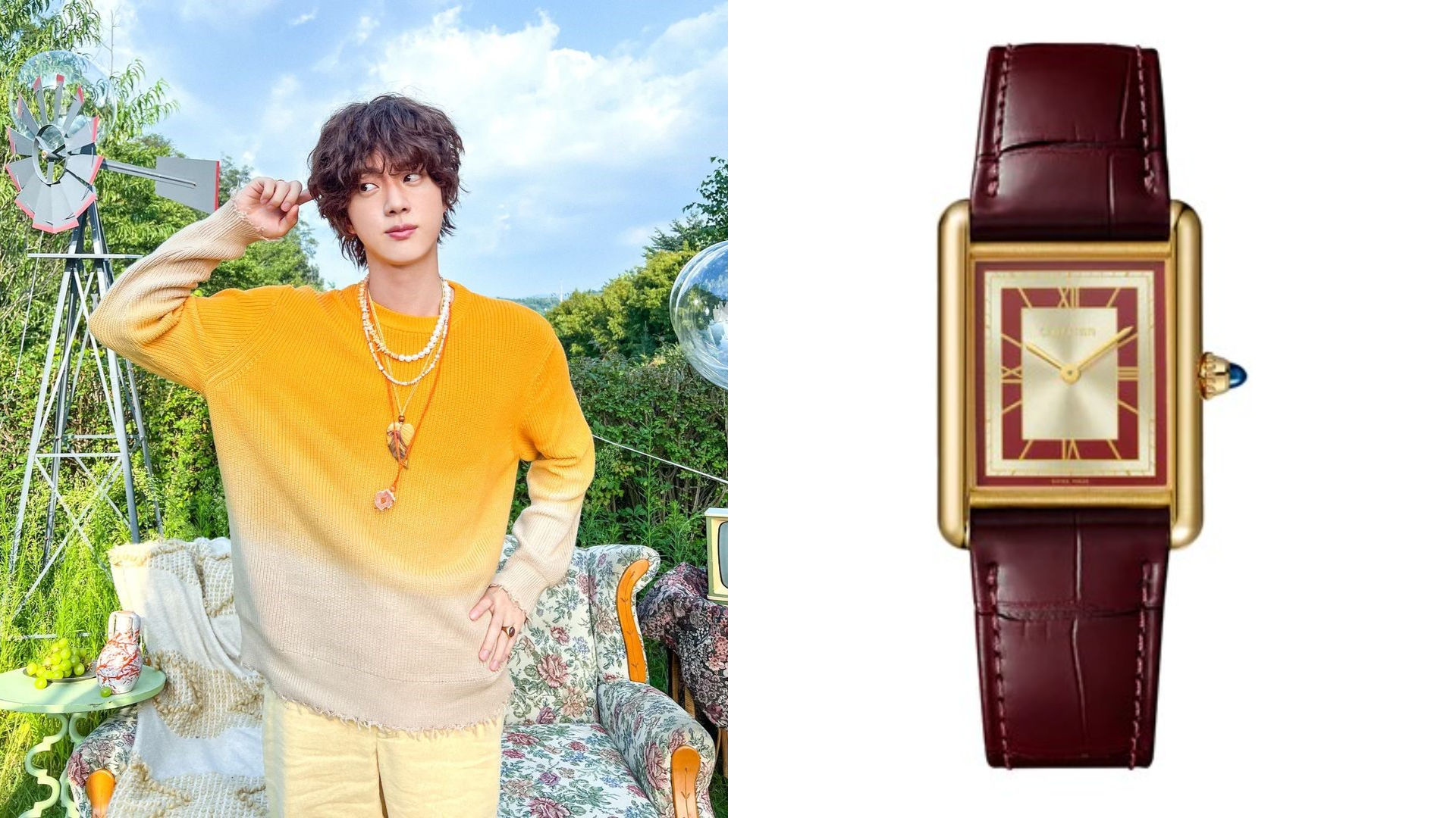 5 Gems From BTS Jin’s Enviable Watch Collection: Cartier, Jaeger-LeCoultre And More