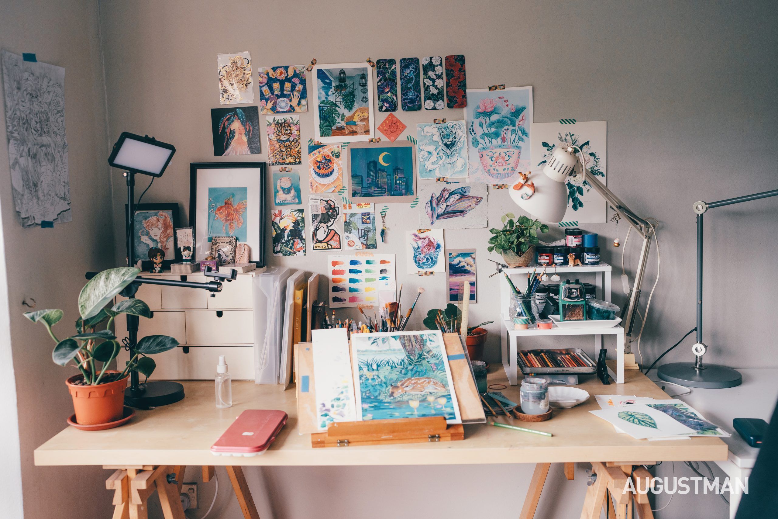 Analogue Crafts: Chaw Hsien Ying is Finding Fulfillment Through Painting