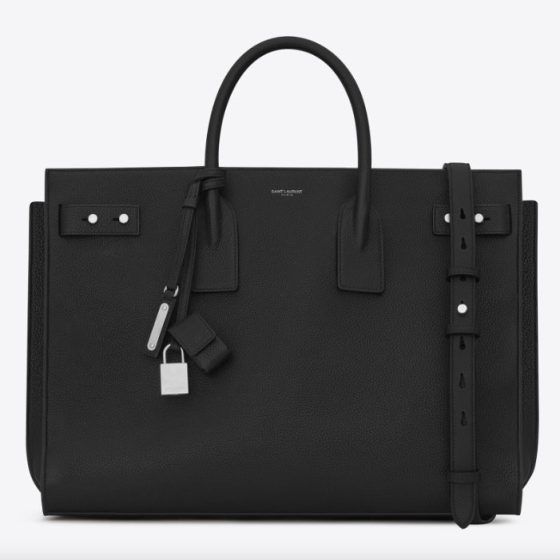Saint Laurent Sac De Jour Large in Grained Leather