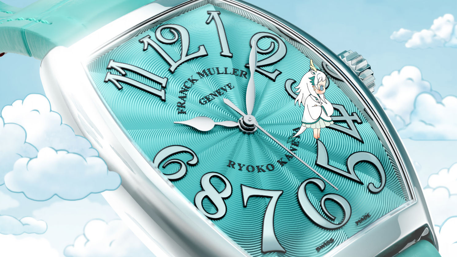 Franck Muller Cintrée Curvex Goes Kawaii With Ryoko Kaneta
