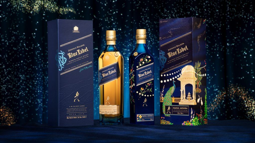 Introducing the Johnnie Walker x Rahul Mishra Blue Label